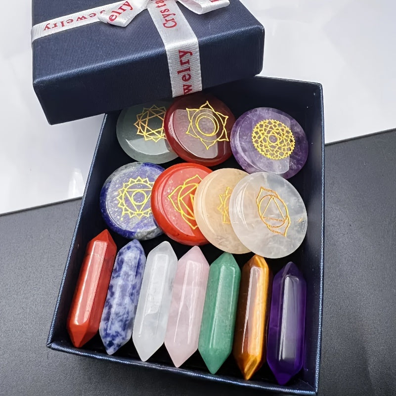 Chakra Crystal Healing Set