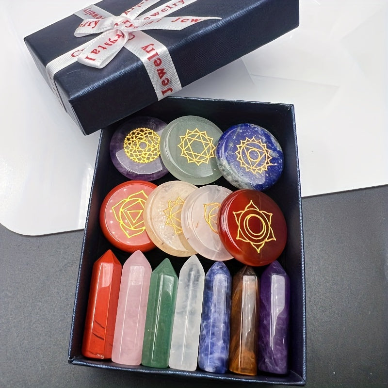 Chakra Crystal Healing Set