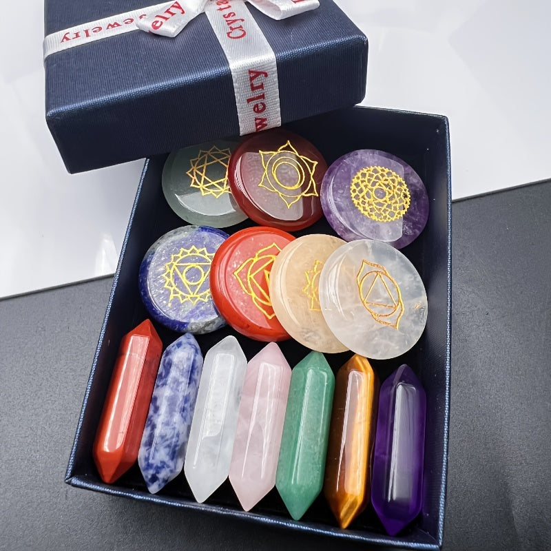 Chakra Crystal Healing Set