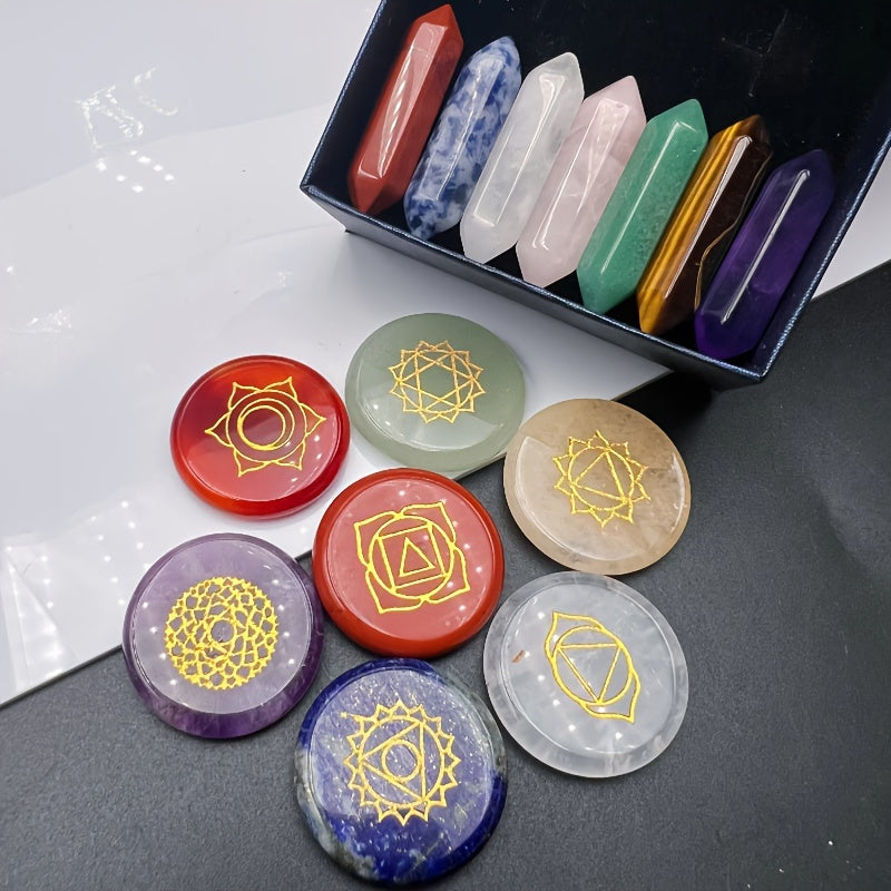 Chakra Crystal Healing Set