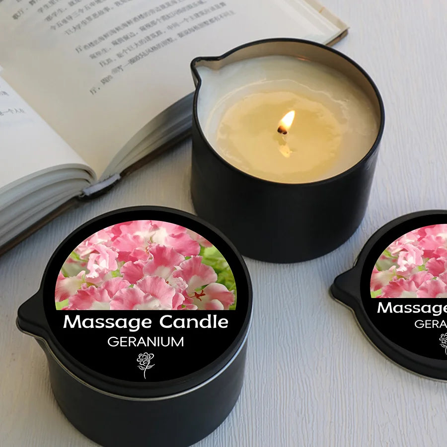 Massage Oil Candle - Aromatherapy That Melts Into Touch