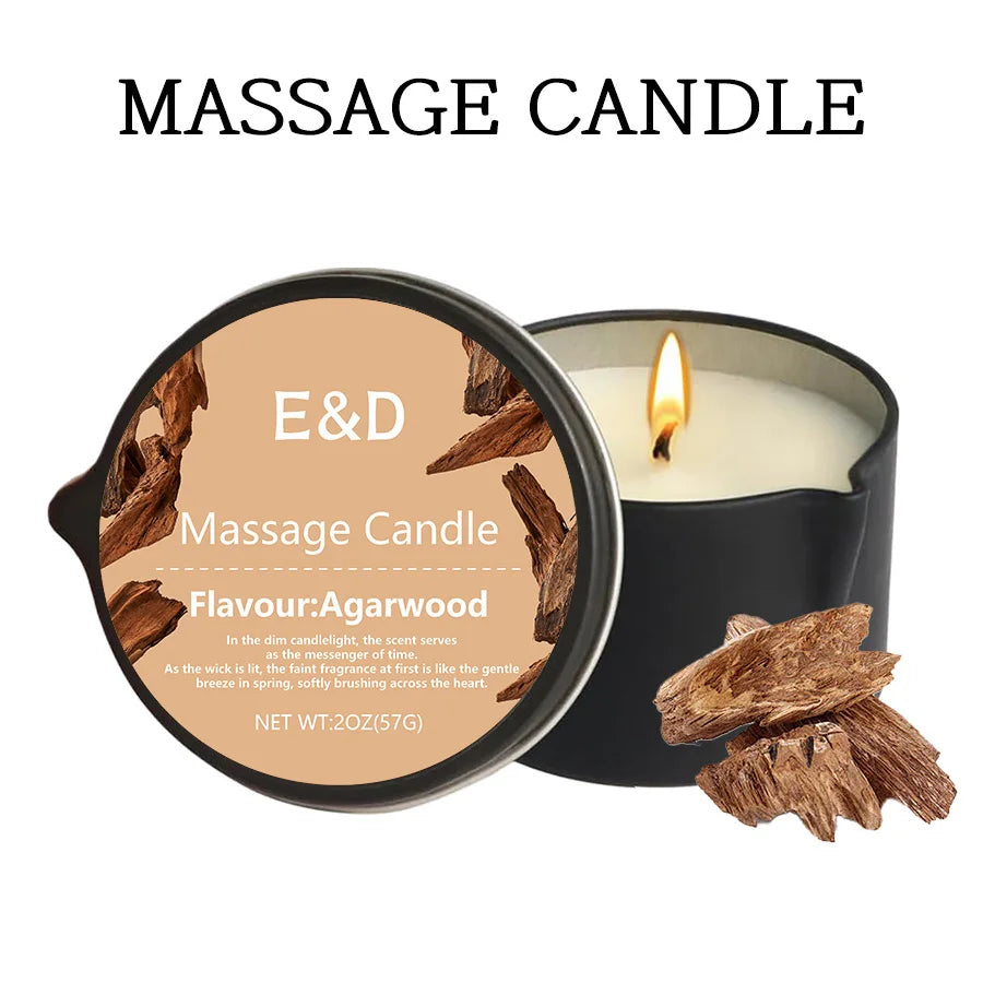 Massage Oil Candle - Aromatherapy That Melts Into Touch