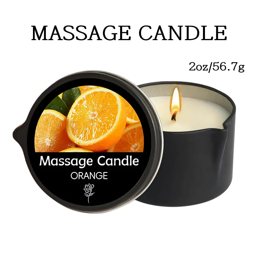 Massage Oil Candle - Aromatherapy That Melts Into Touch