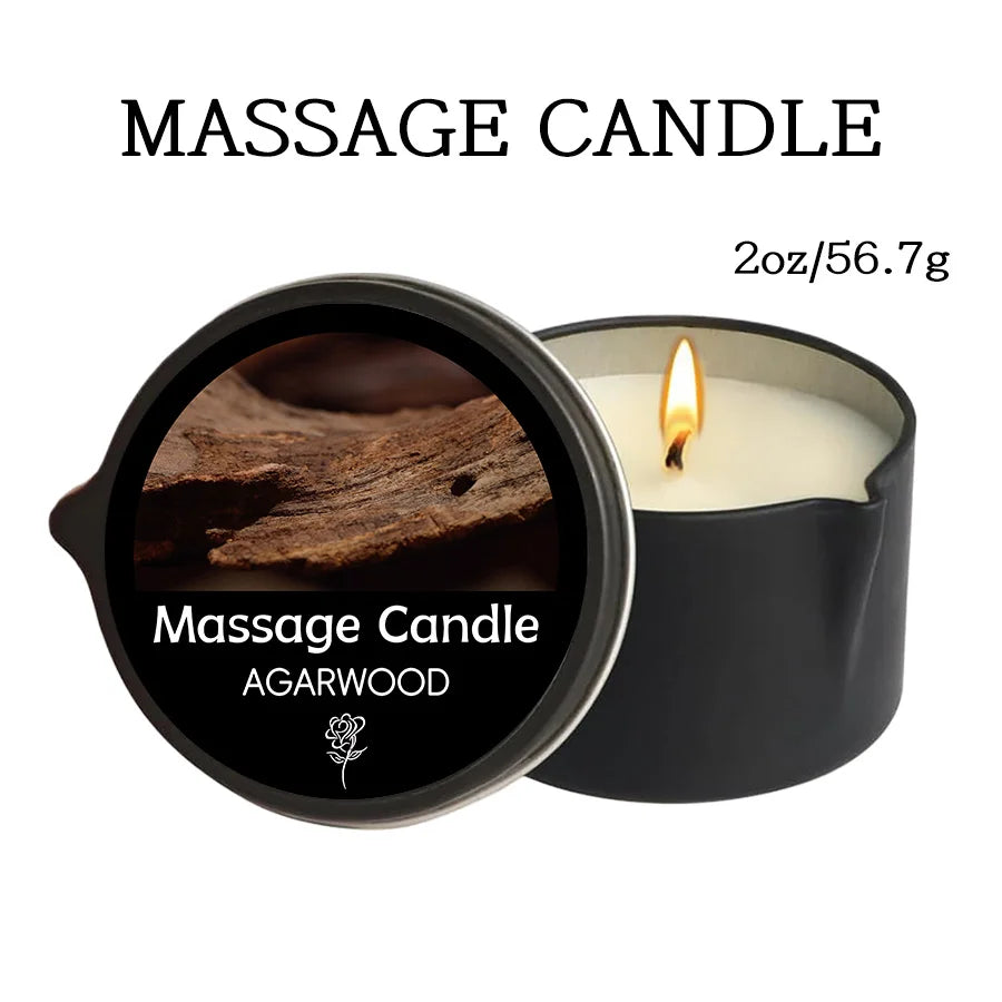 Massage Oil Candle - Aromatherapy That Melts Into Touch