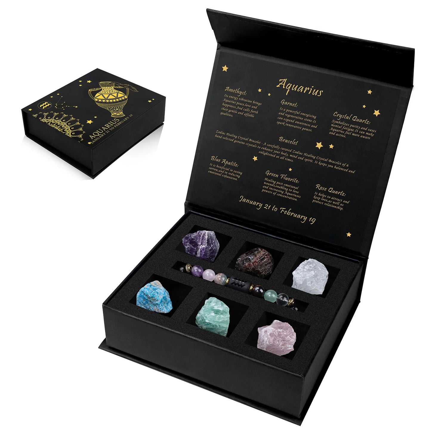 Celestial Balance: 12 Constellation Natural Stone Bracelet (Unisex)