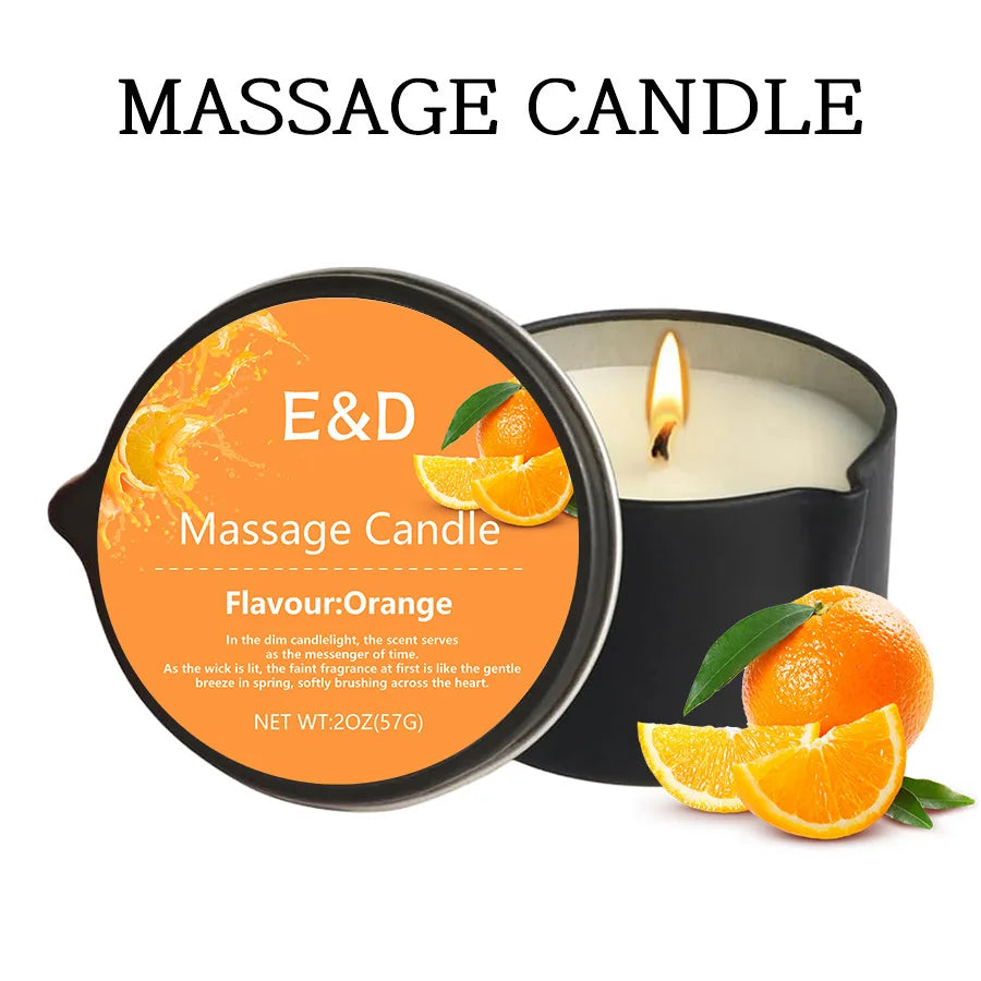 Massage Oil Candle - Aromatherapy That Melts Into Touch