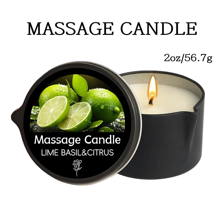 Massage Oil Candle - Aromatherapy That Melts Into Touch