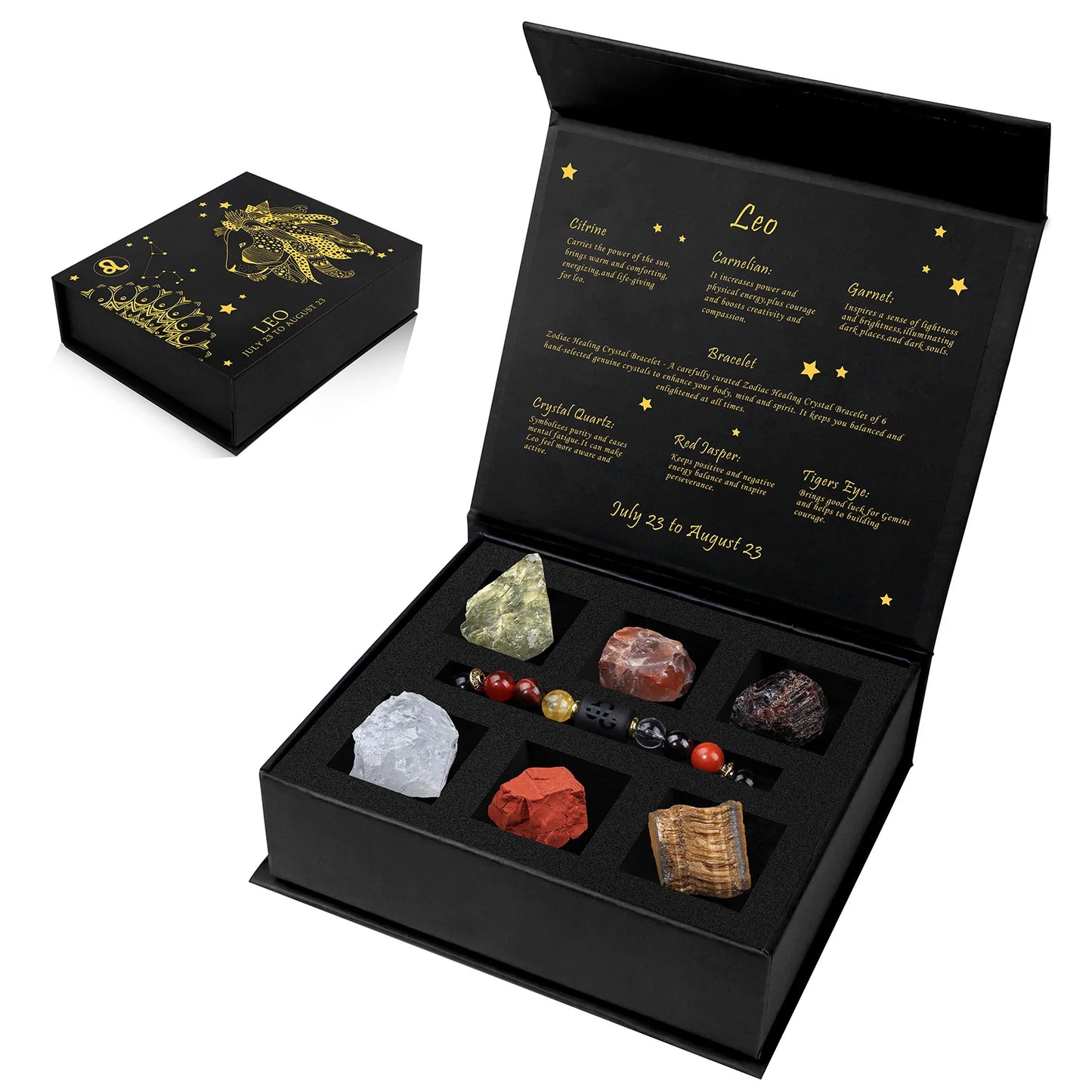 Celestial Balance: 12 Constellation Natural Stone Bracelet (Unisex)