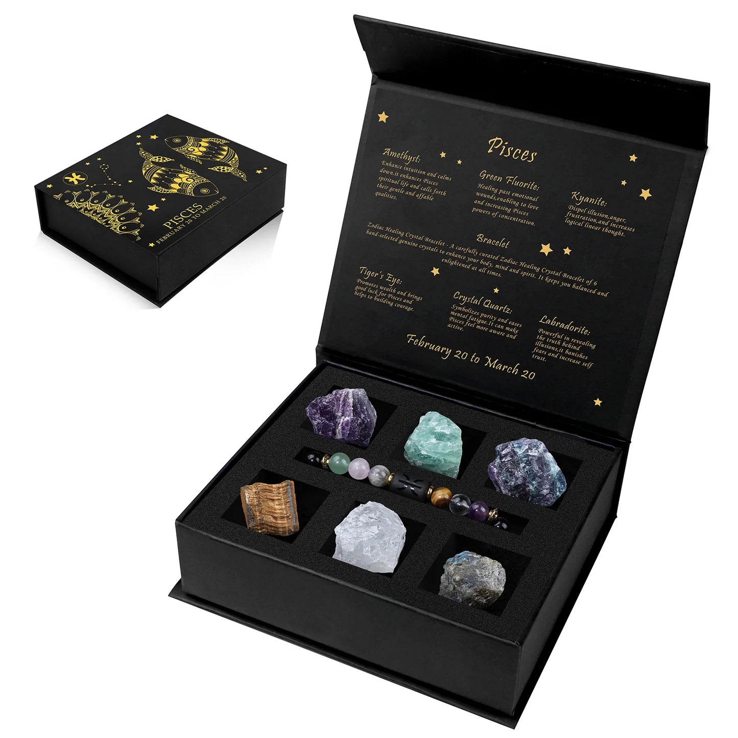 Celestial Balance: 12 Constellation Natural Stone Bracelet (Unisex)