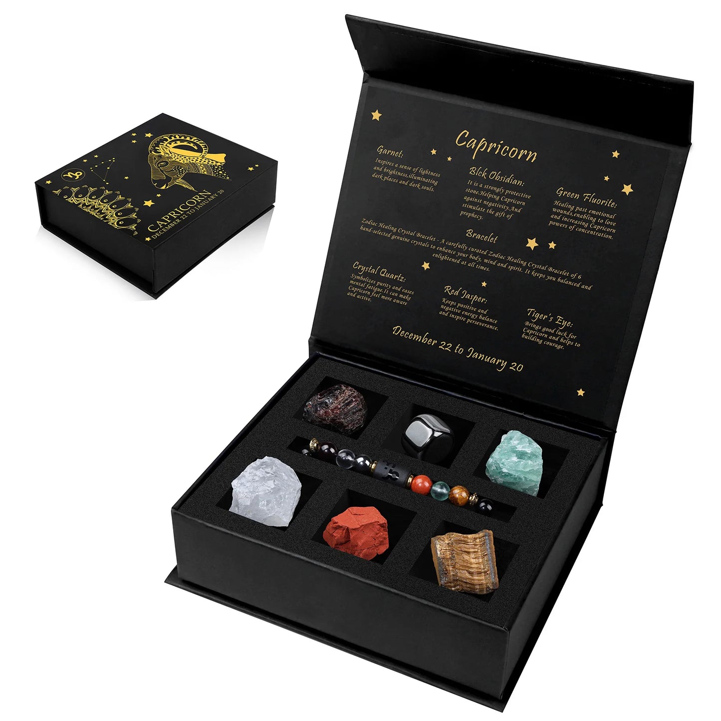 Celestial Balance: 12 Constellation Natural Stone Bracelet (Unisex)