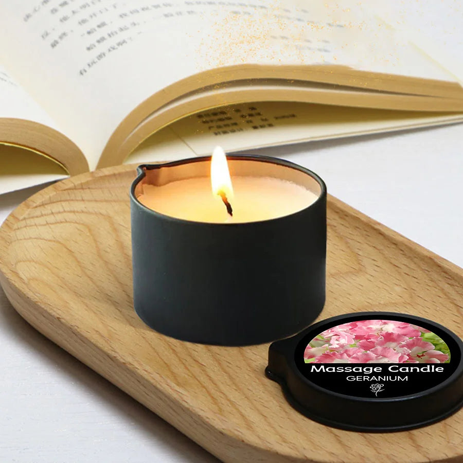 Massage Oil Candle - Aromatherapy That Melts Into Touch