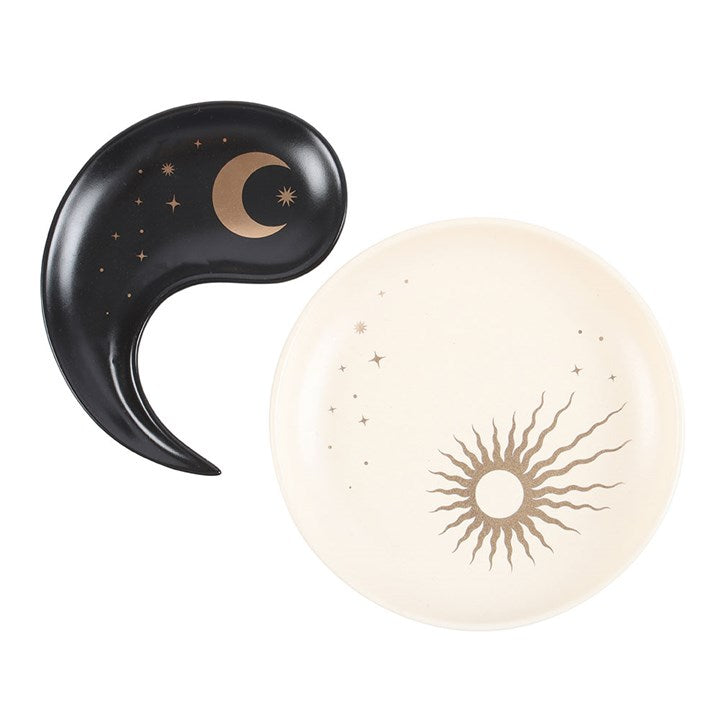 Yin Yang Ceramic Trinket Dish – Sun & Moon
