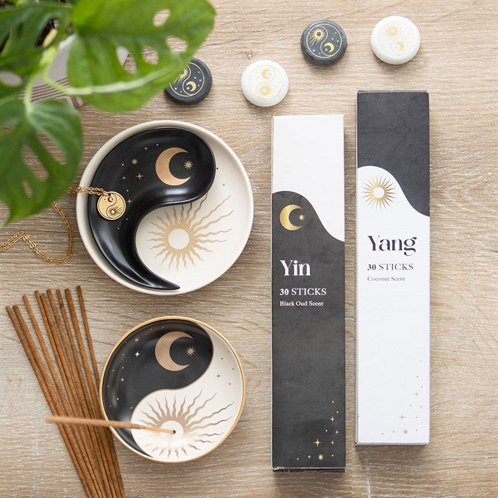 Yin Yang Ceramic Trinket Dish – Sun & Moon