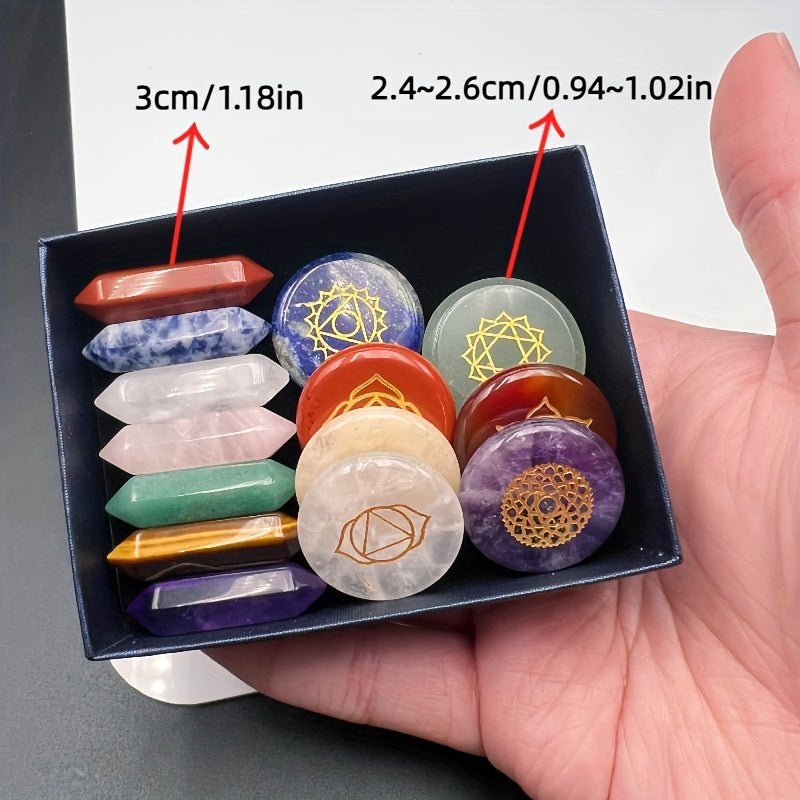 Chakra Crystal Healing Set