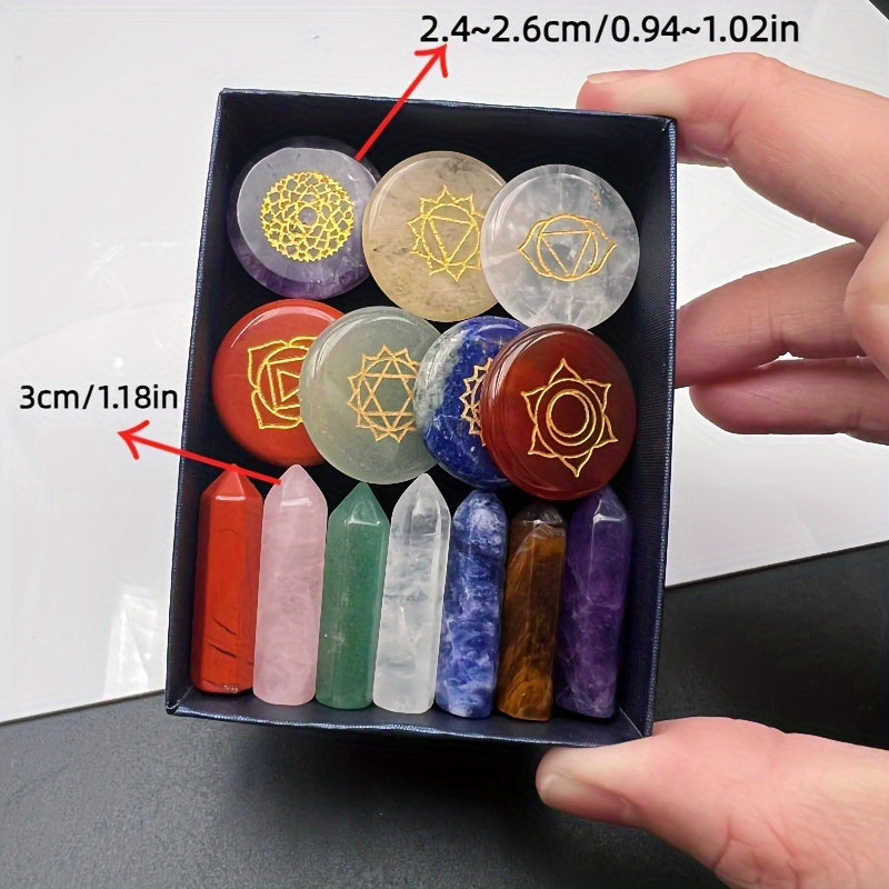 Chakra Crystal Healing Set