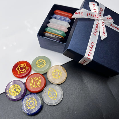 Chakra Crystal Healing Set