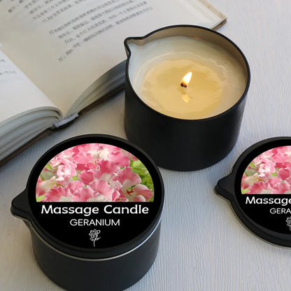 Massage Oil Candle  - Aromatherapy That Melts Into Touch