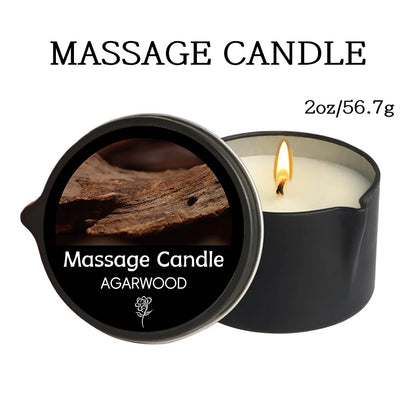 Massage Oil Candle  - Aromatherapy That Melts Into Touch