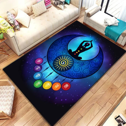 Soft Patterned Rug for Home & Ritual Spaces