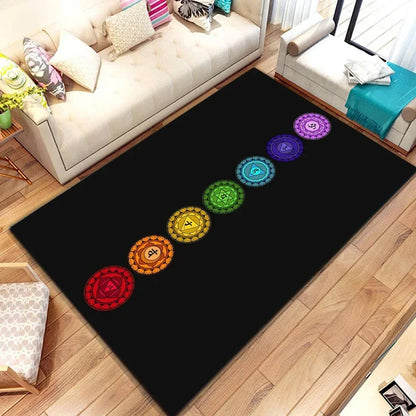 Soft Patterned Rug for Home & Ritual Spaces