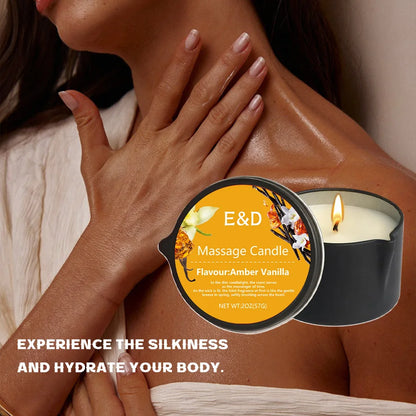 Massage Oil Candle  - Aromatherapy That Melts Into Touch