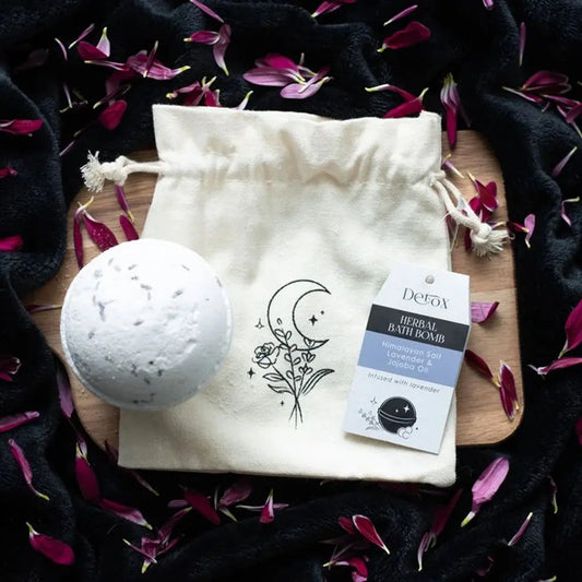 Herbal Ritual: Detox Bath Bomb with Lavender & Himalayan Salt